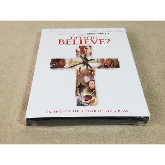 Do you believe? DVD NEW Sealed Movie Video 2015 PureFlix Sean Astin Mira Sorvino - Picture 5 of 11